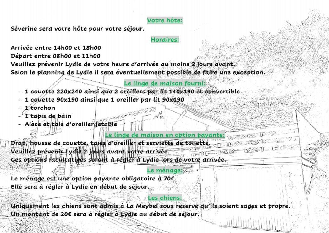 Maison Chaleureuse La Meybel La Bresse Exteriör bild